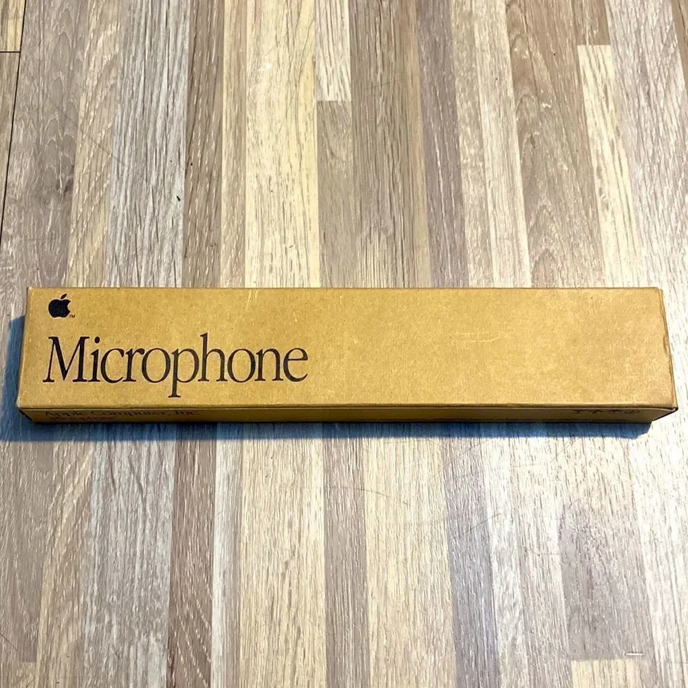 Original 1991 Apple Electret Condenser Microphone with omni-directional